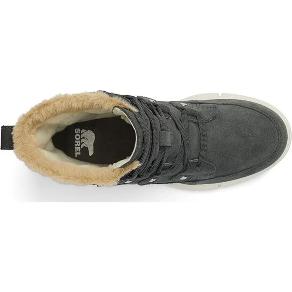 SOREL® (Women's 8) Explorer Next™ Joan Waterproof Boot in Grill/Fawn - $155